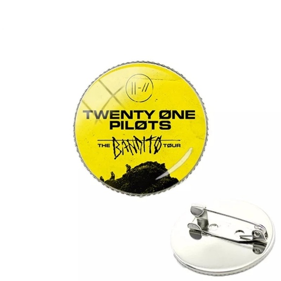 Handmade 21 Twenty One Pilots Trench Bandito Tour Pins - Picture 1 of 2